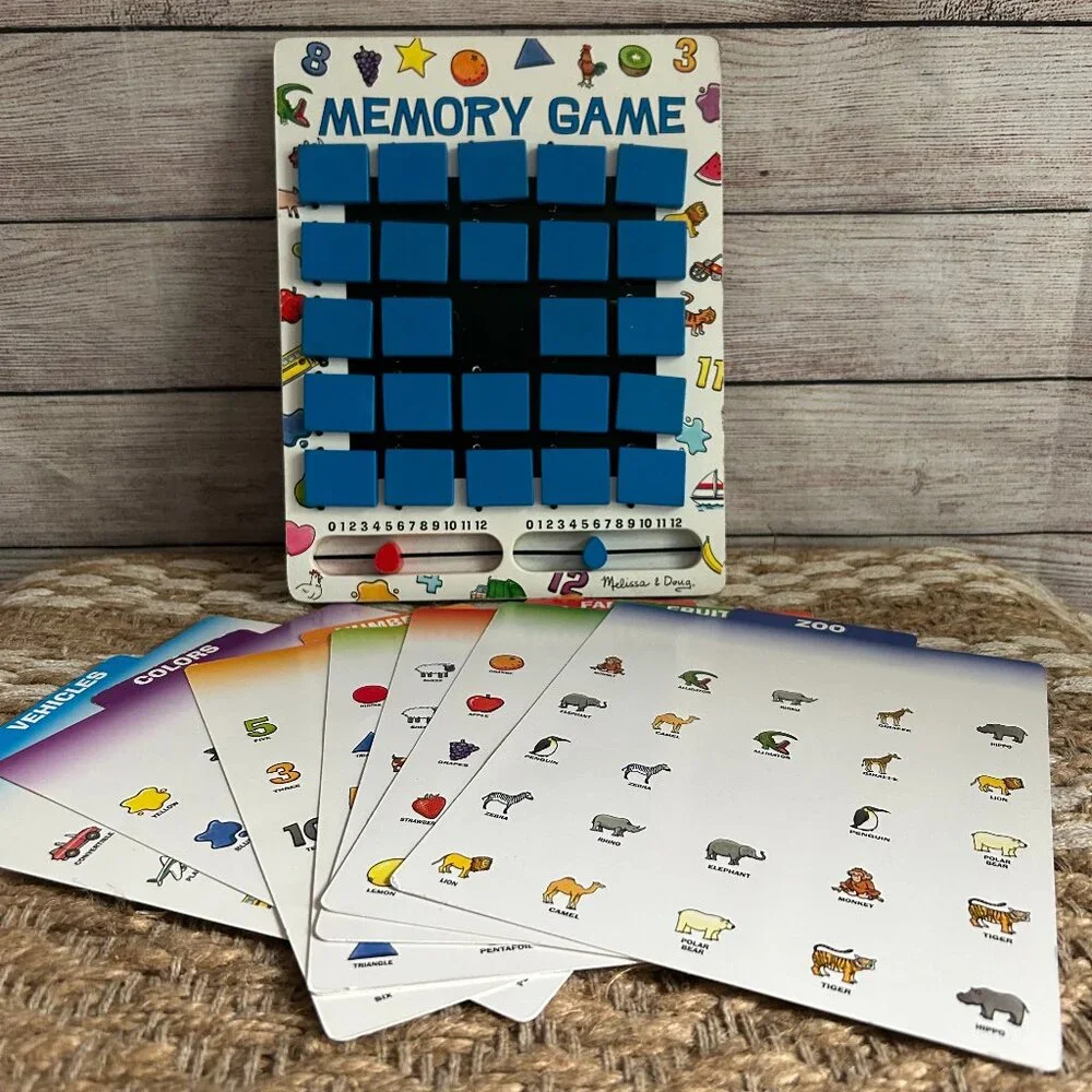 Melissa & Doug Flip and Guess Matching Game